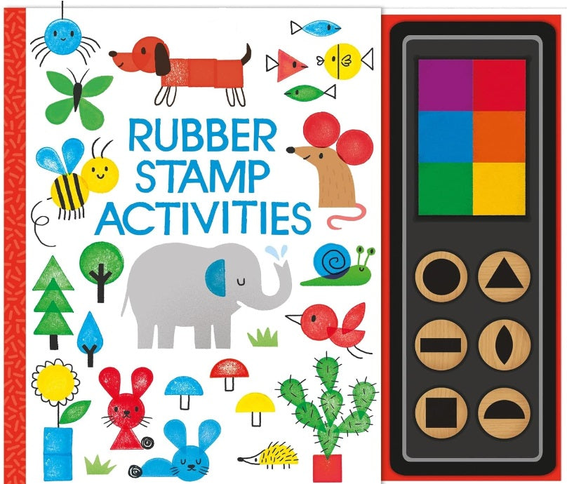 Fingerprinting Books with Rubber Stamps Pad