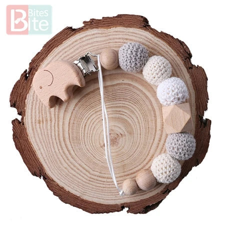 Wooden Pacifier Holder