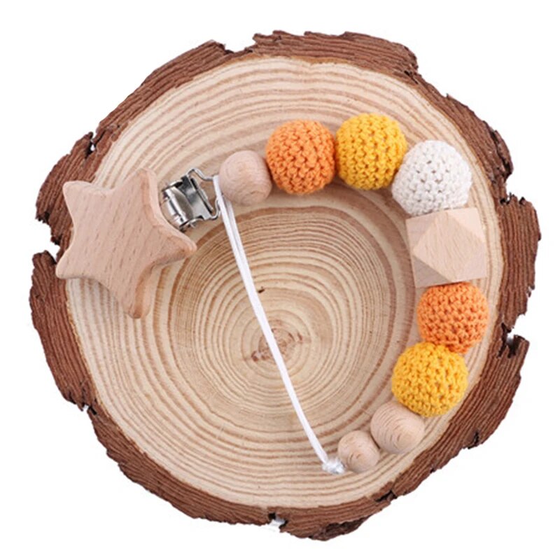 Wooden Pacifier Holder