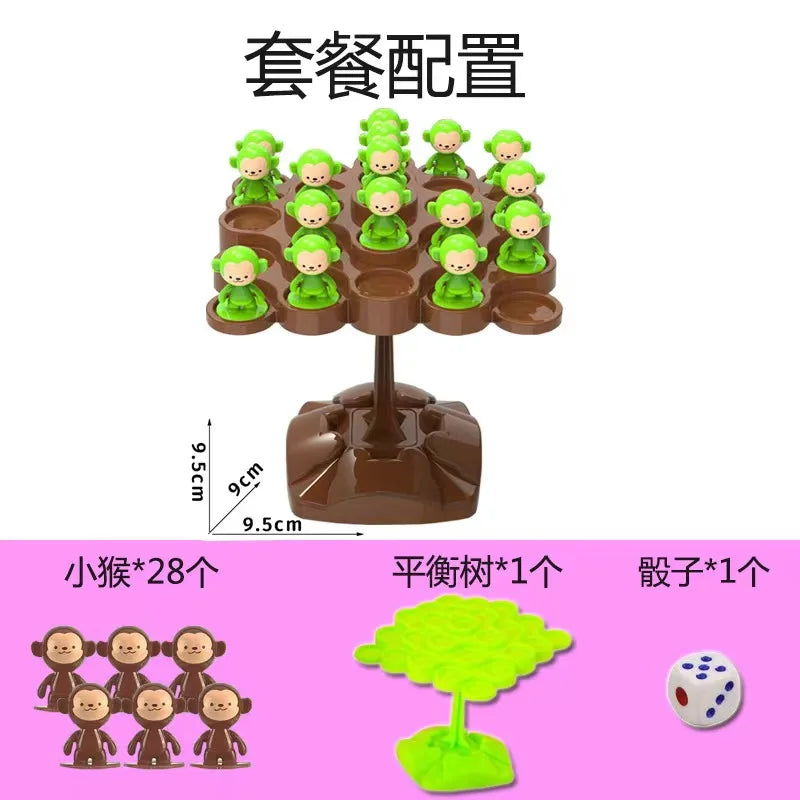 Mini Monkey Balance Tree Family