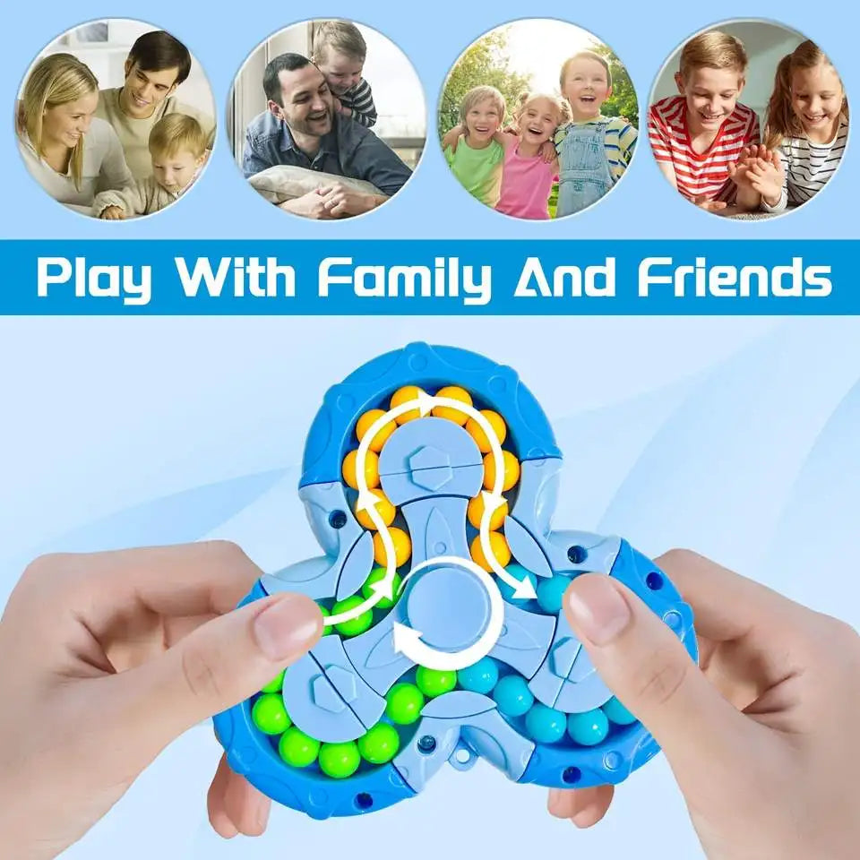 Rotating Triangle Six Side Spinner
