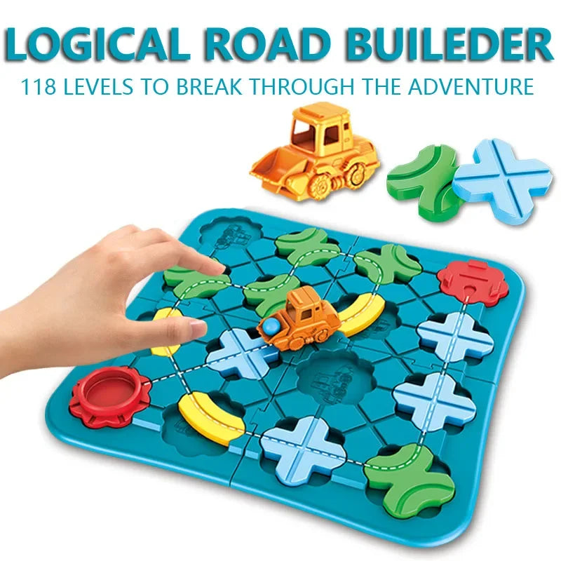 Road Maze Building Blocks Puzzle