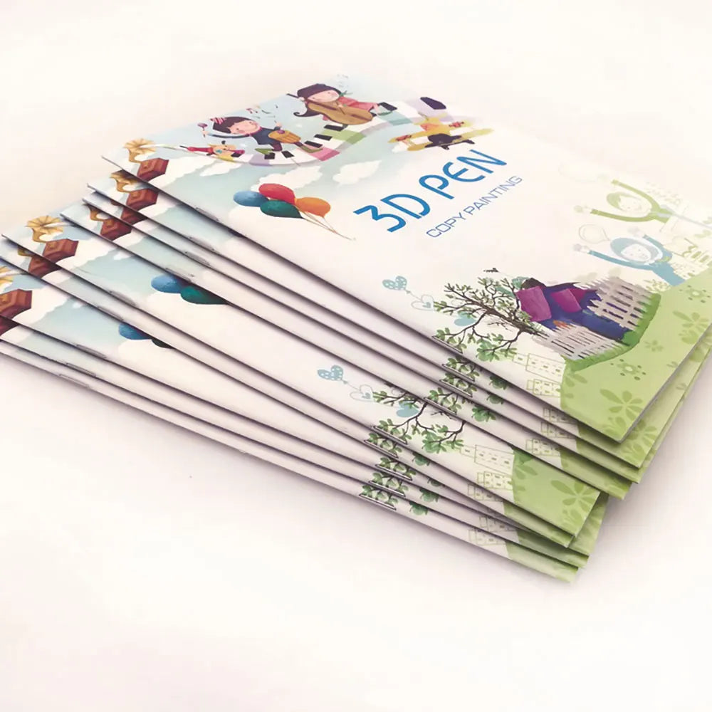 3D Pen Drawing Book (Reusable)