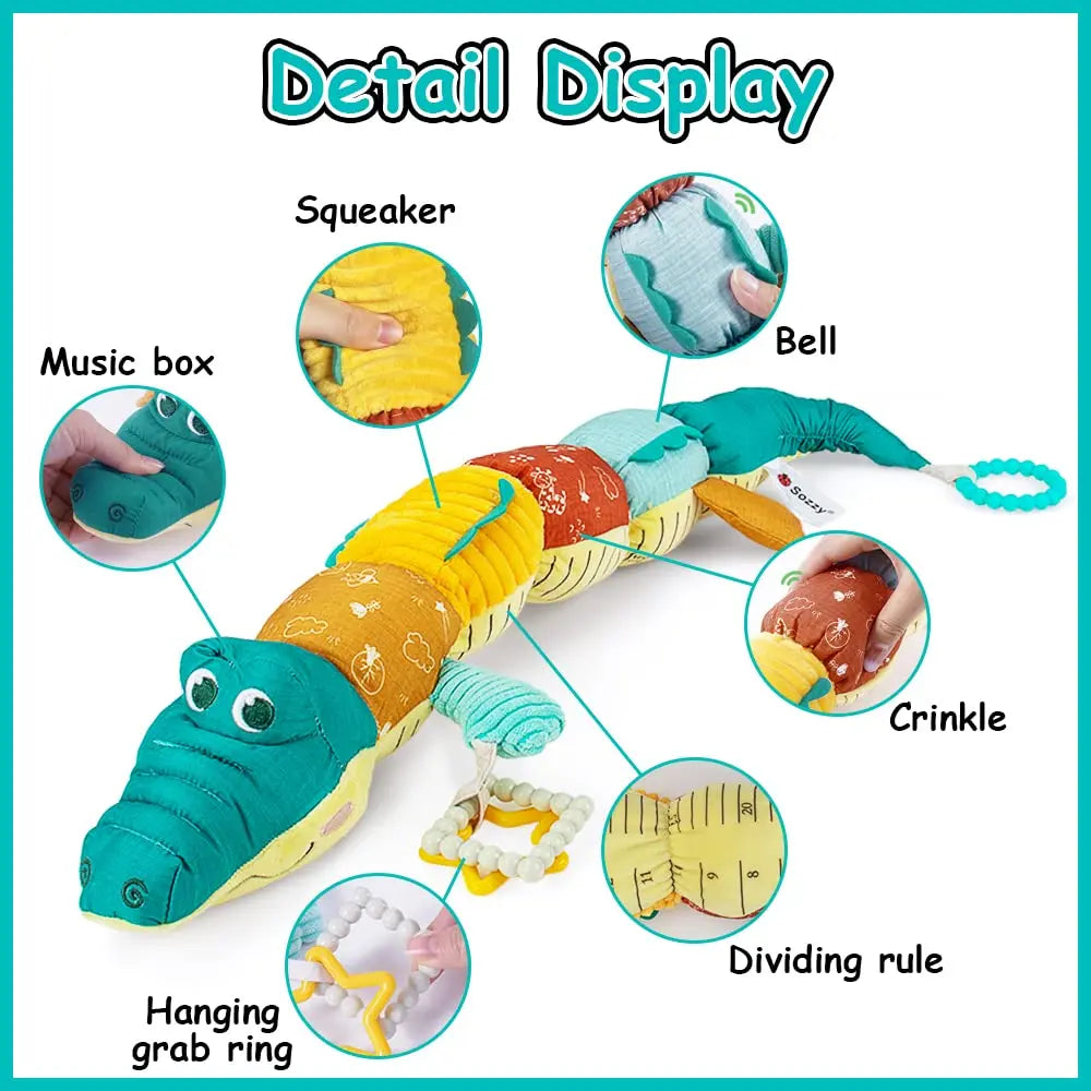 Texture and Musical Stuffed Animal Soft Toys