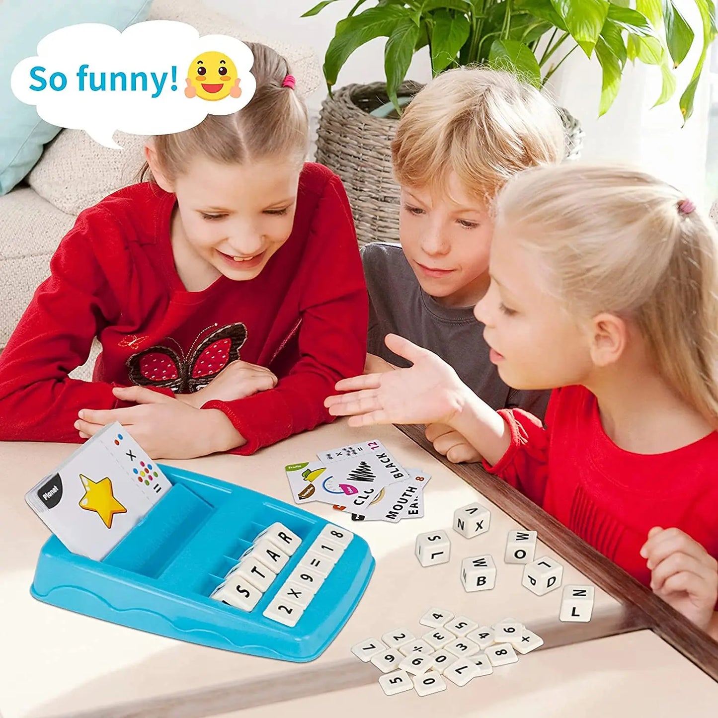 Matching Letter and Number Toys