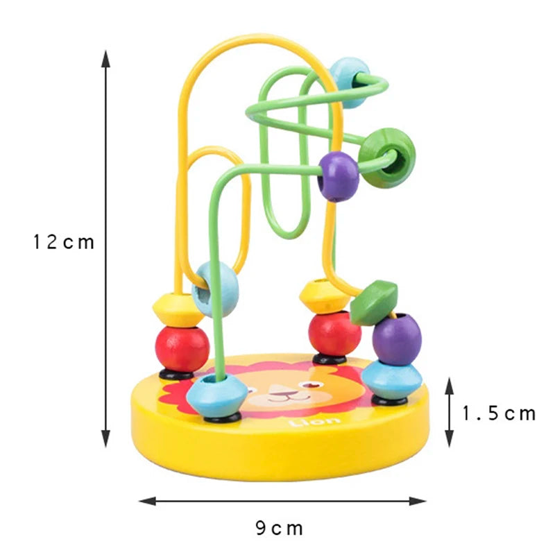 Wooden Roller Coaster Bead Maze (variety)