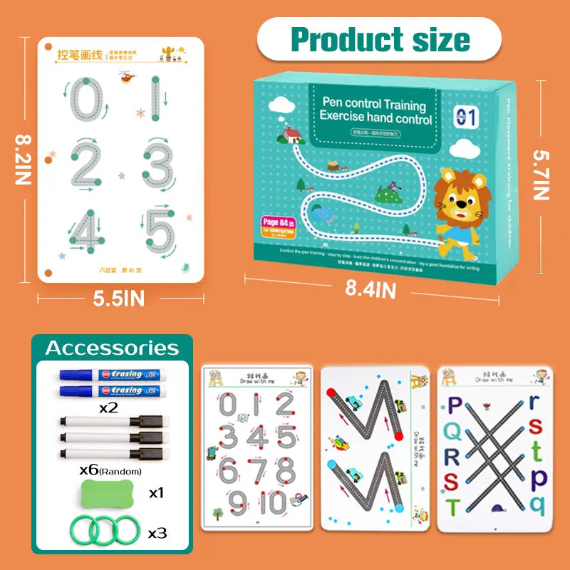 Drawing Toy Pen Control (Color Shape Math Match Game)