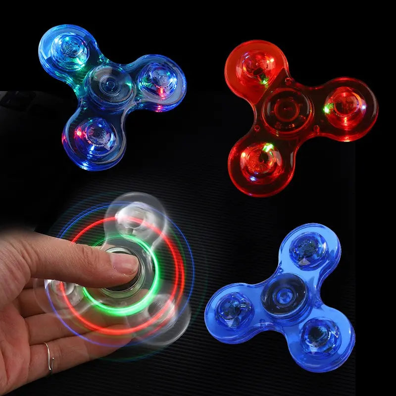 Spinner Fingertip with Colorful Light