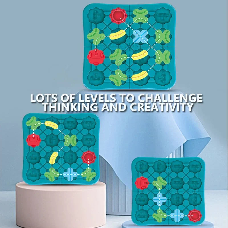 Road Maze Building Blocks Puzzle
