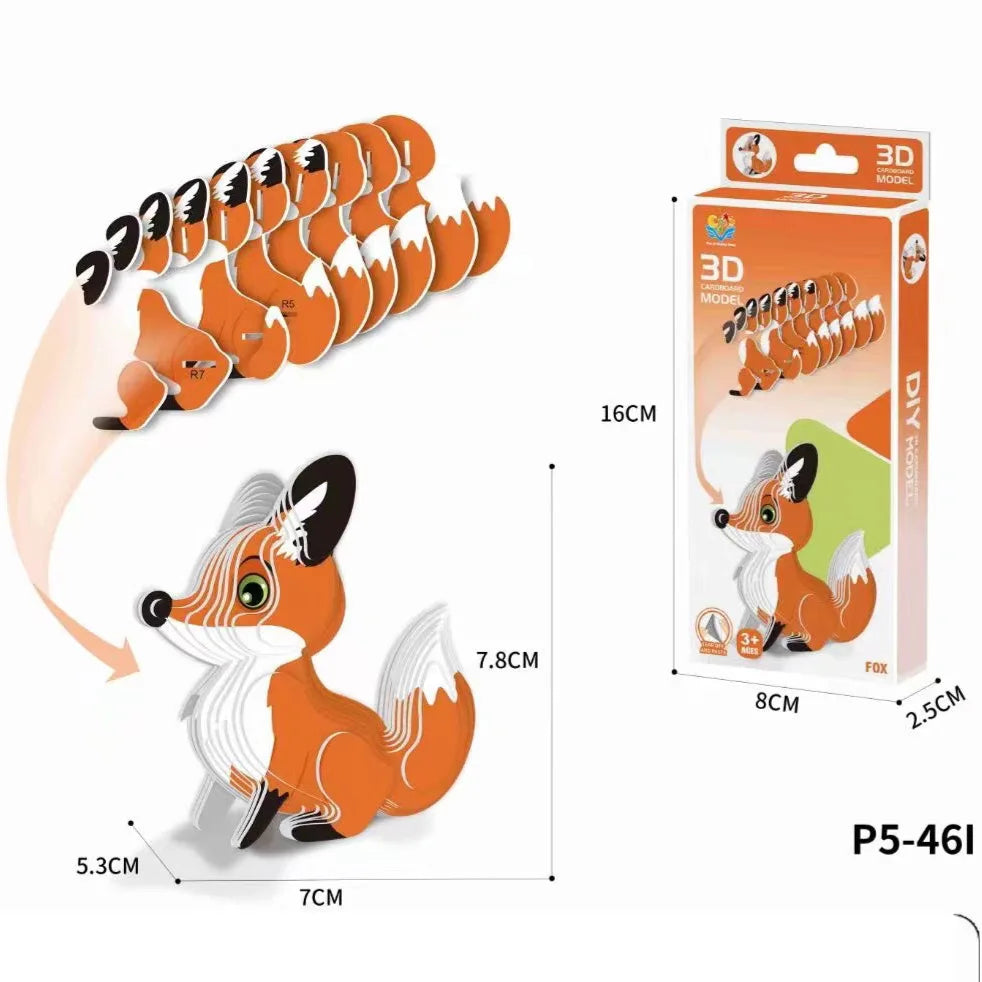 3D Puzzle Toys (variety)