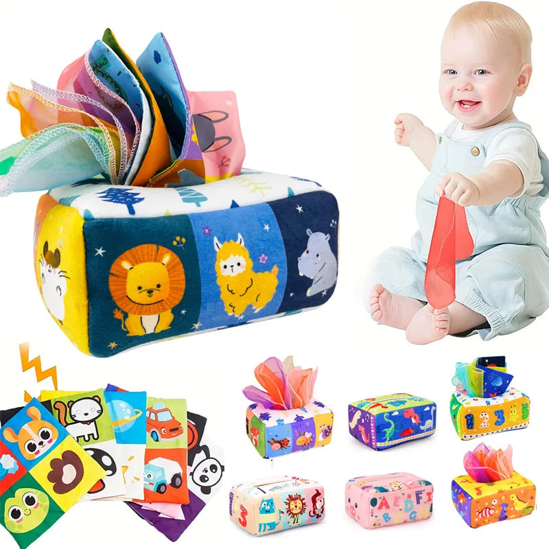 Baby Tissue Box Sensory Toy