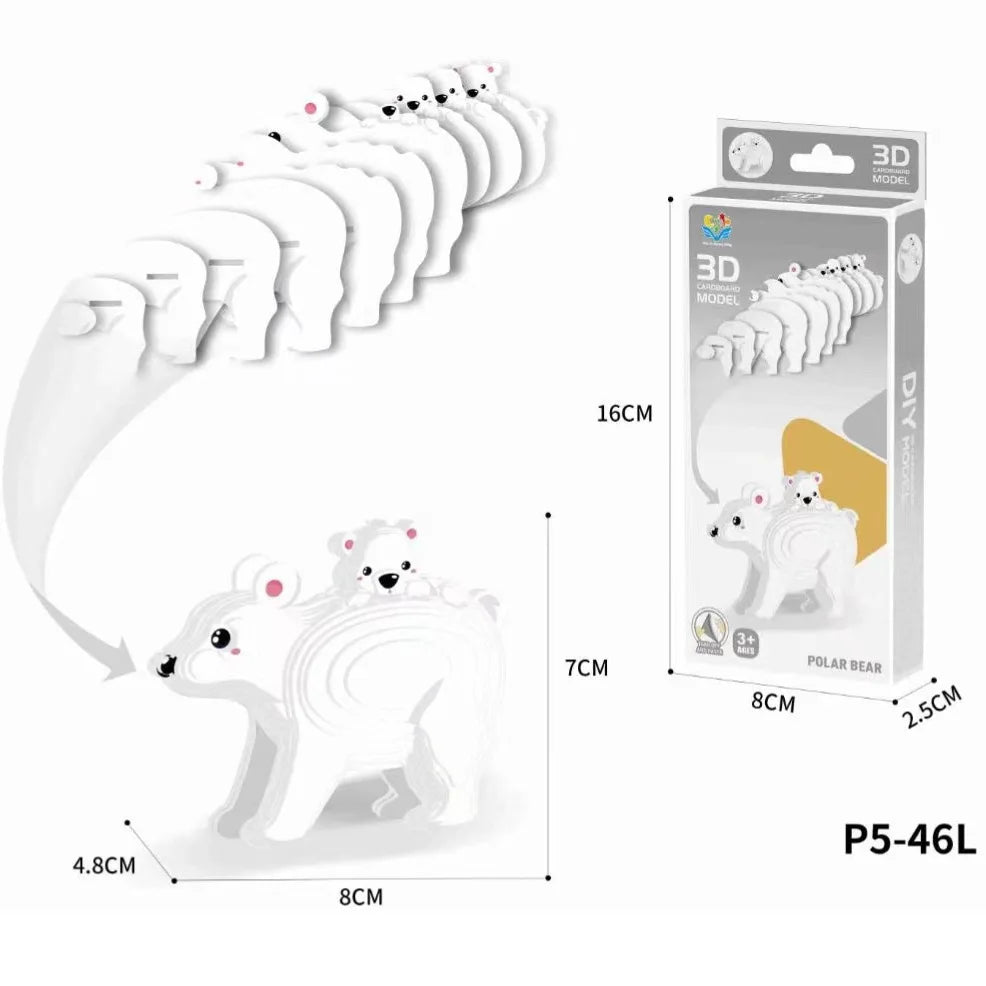 3D Puzzle Toys (variety)