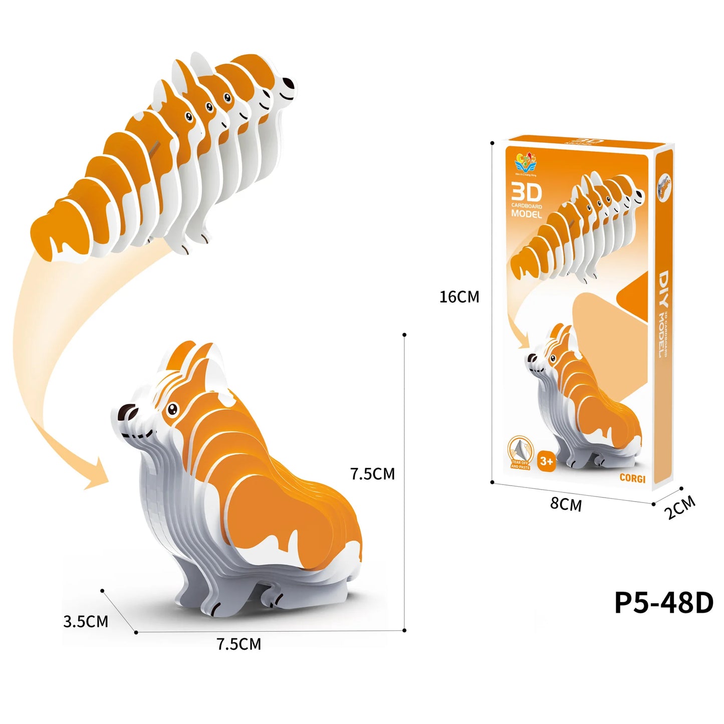 3D Puzzle Toys (variety)