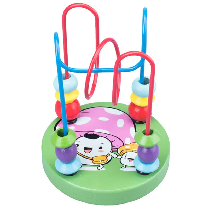 Wooden Roller Coaster Bead Maze (variety)