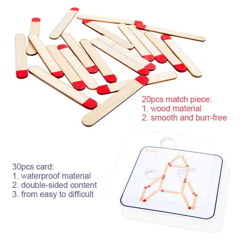 Montessori Matches Puzzles
