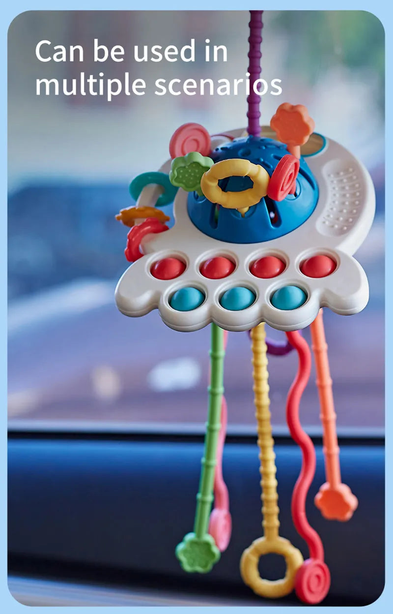Silicone Pull String Sensory Toys