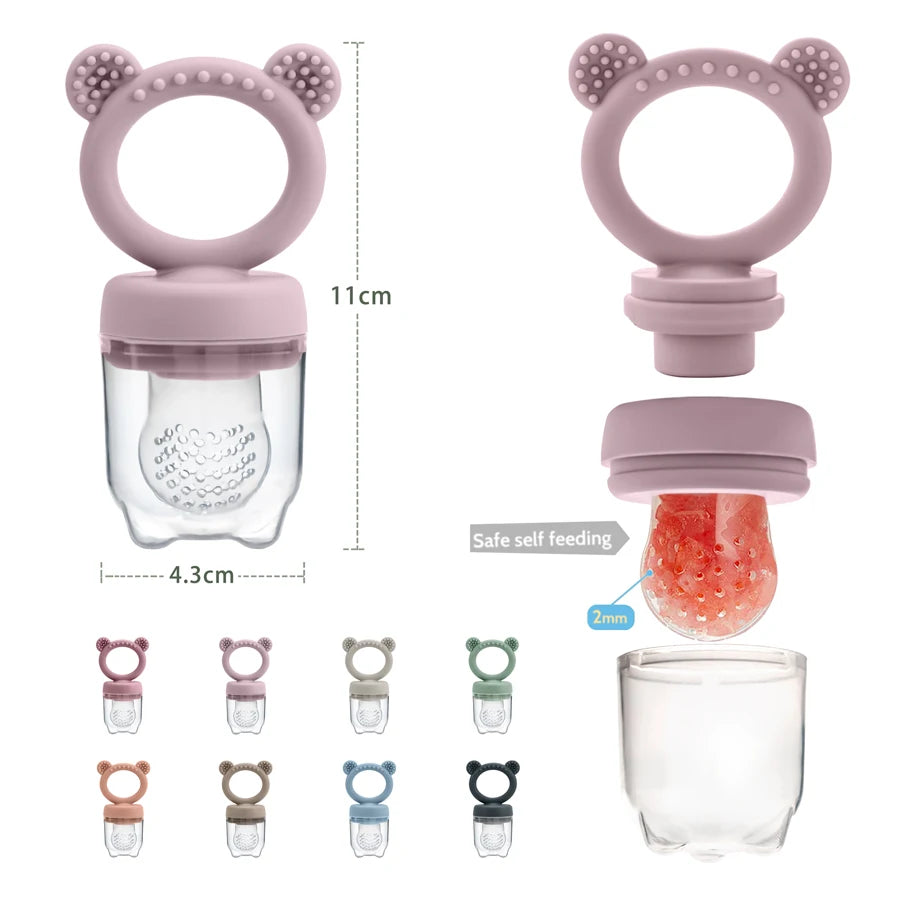 Pacifier Fruit Feeder with Cover for baby