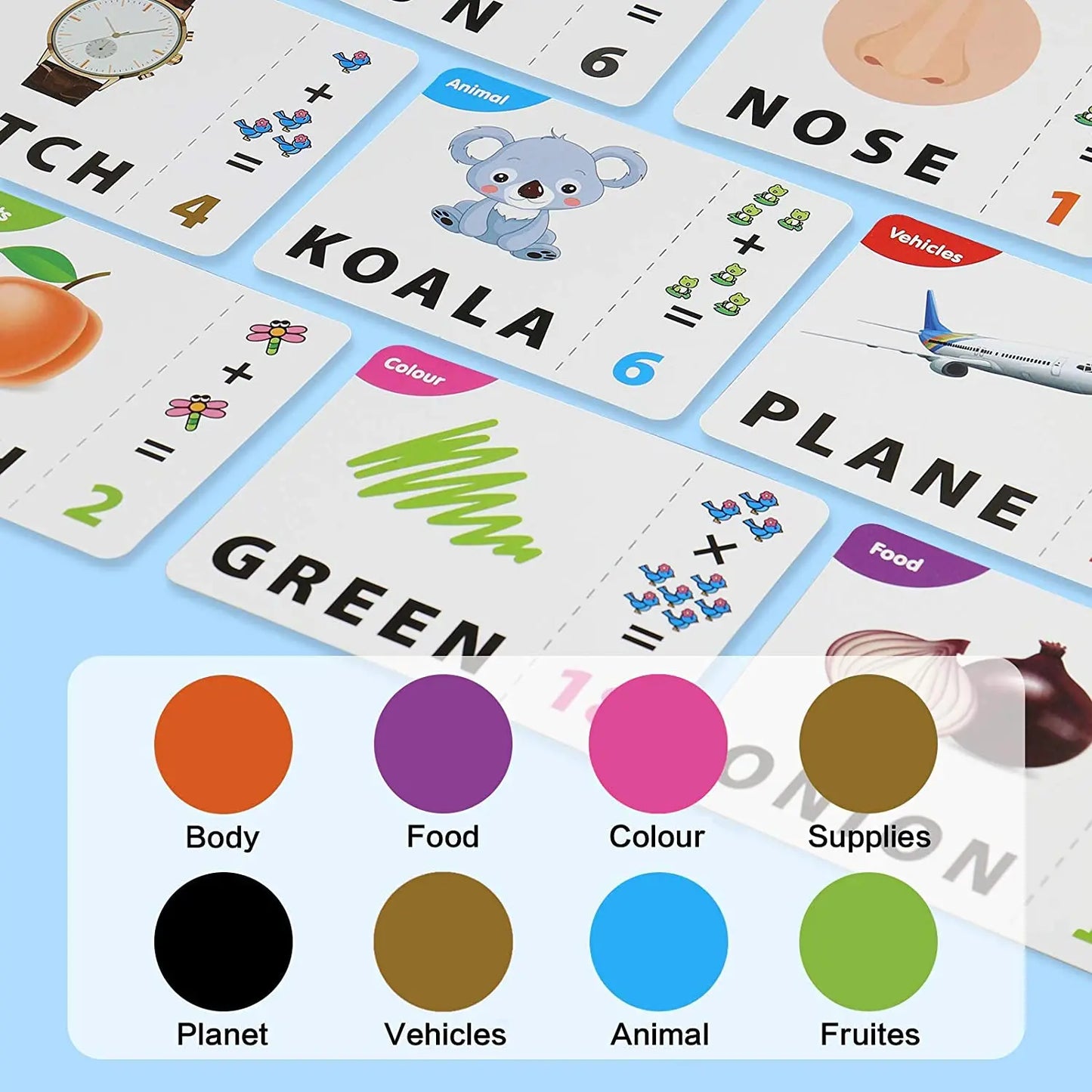Matching Letter and Number Toys