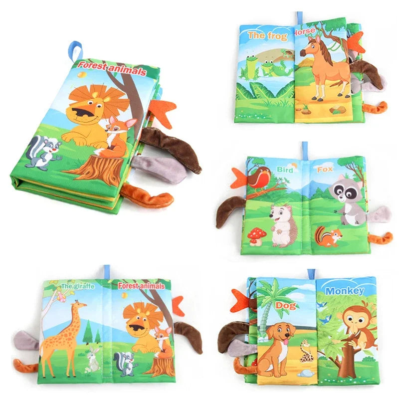 Baby Cloth Book (Fruits & Animals)