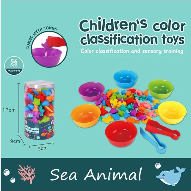 Color Match & Counting Math Toys