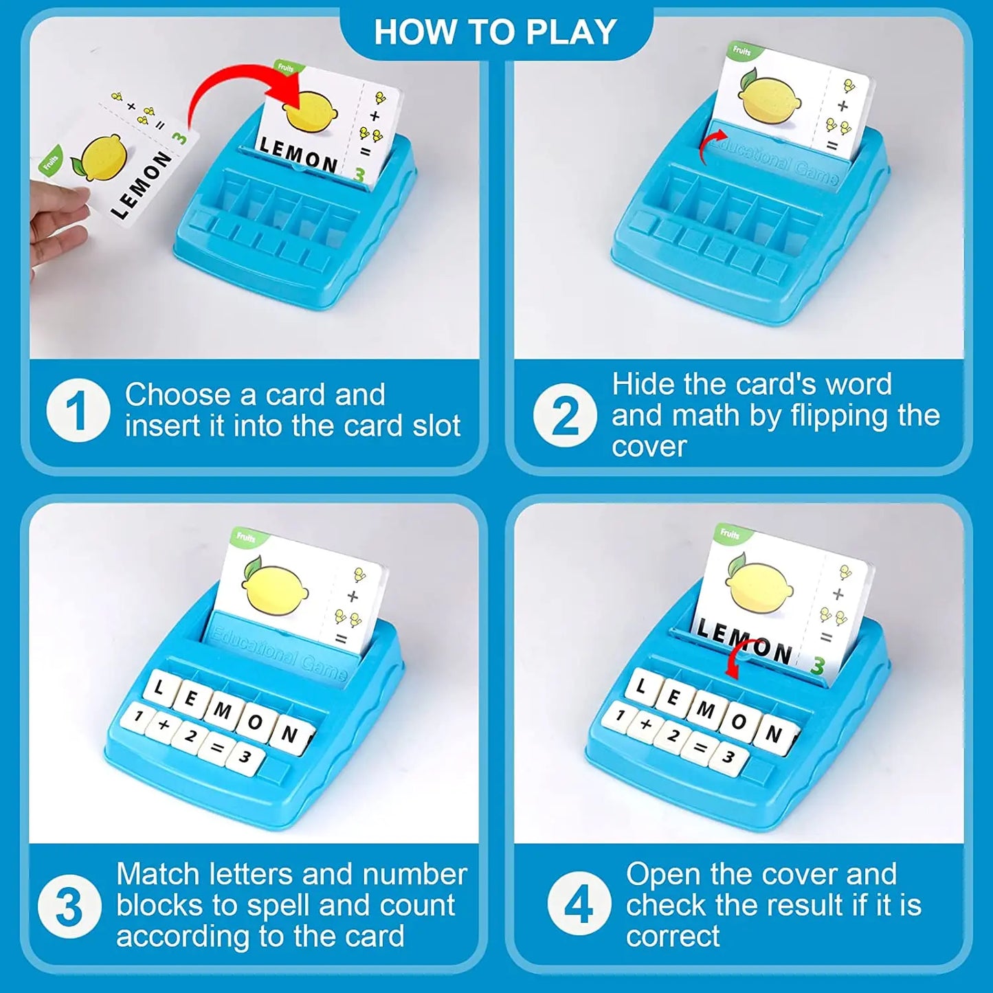 Matching Letter and Number Toys