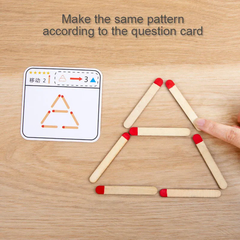 Montessori Matches Puzzles