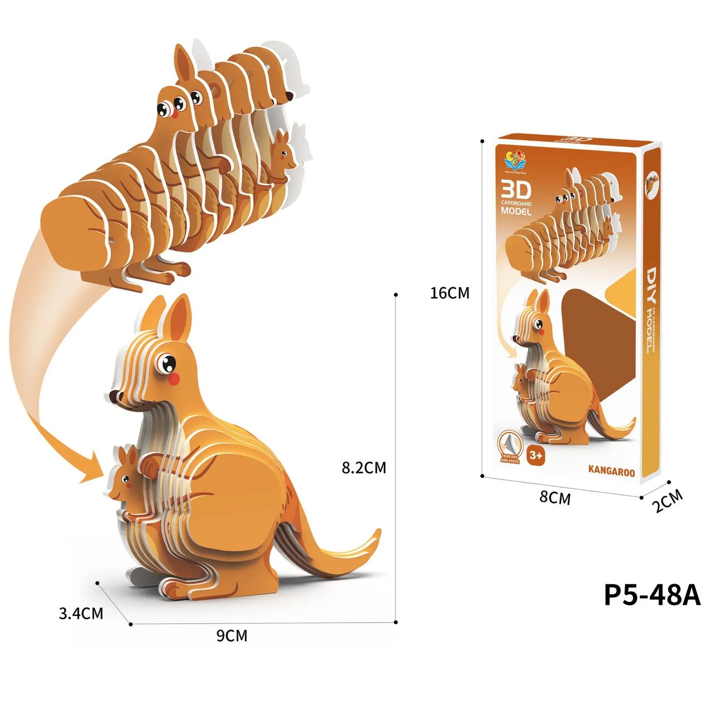 3D Puzzle Toys (variety)