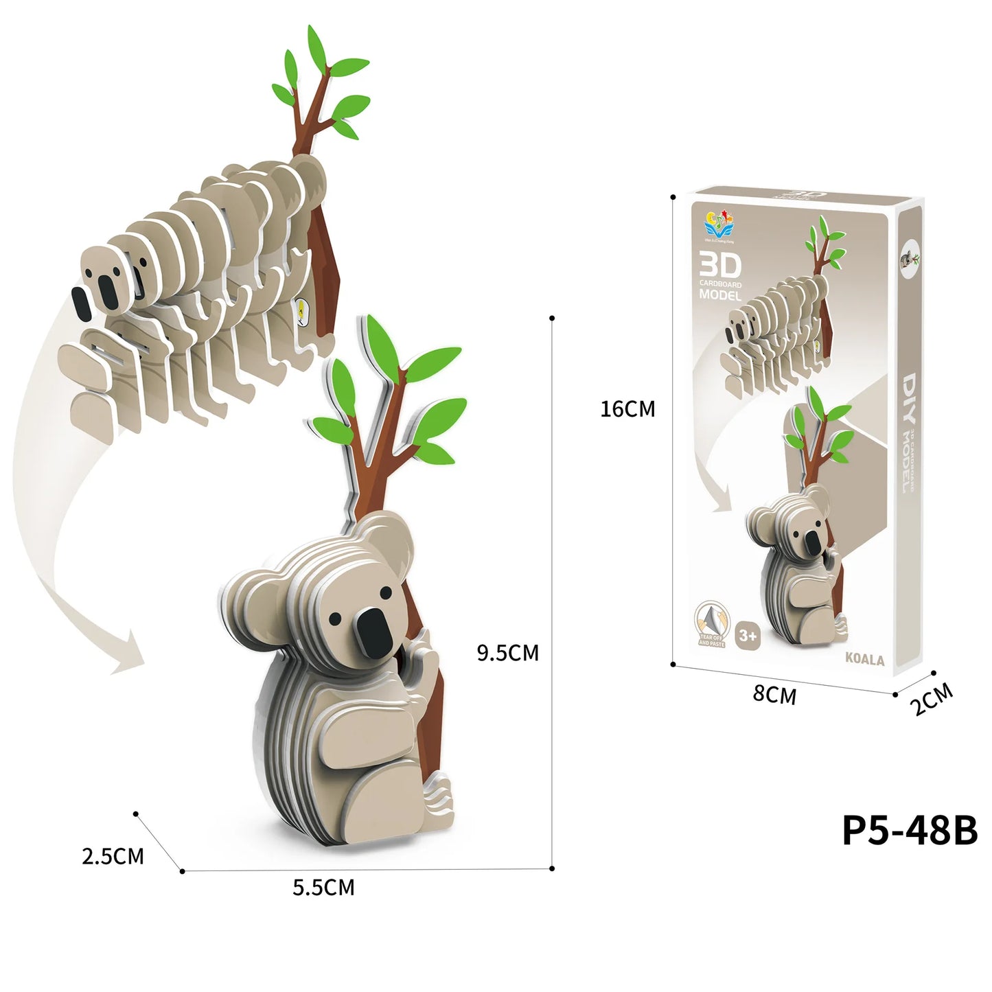 3D Puzzle Toys (variety)