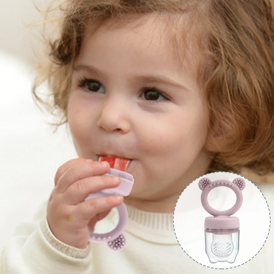 Pacifier Fruit Feeder with Cover for baby