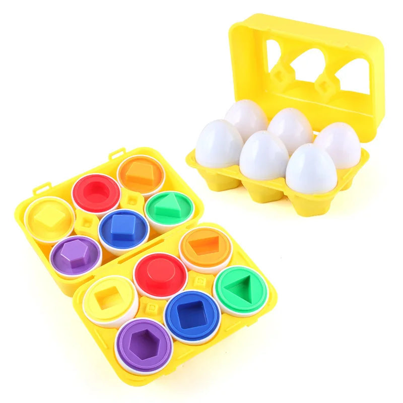 Egg Toy Games Shape Matching Sorters