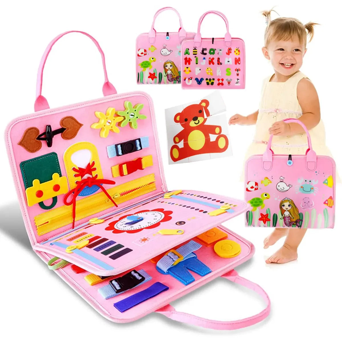 Busy Board Sensory Toy
