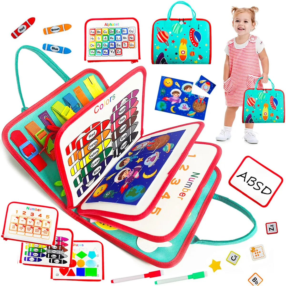 Busy Board Sensory Toy