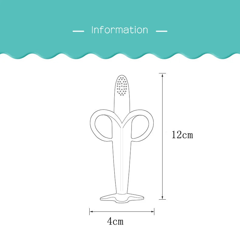 Baby Silicone Toothbrush (BPA Free)