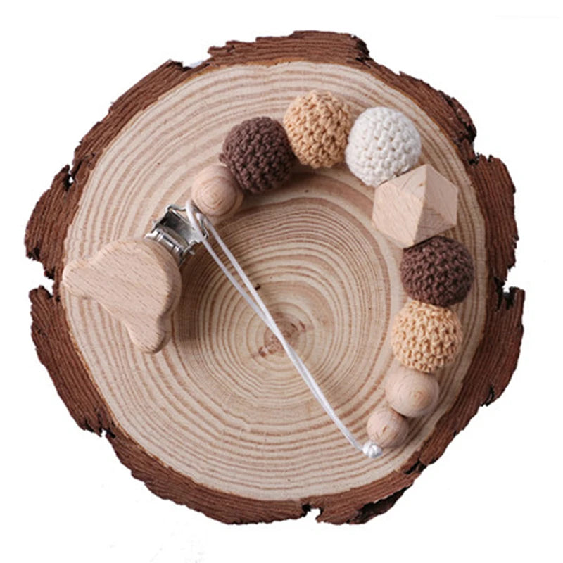 Wooden Pacifier Holder