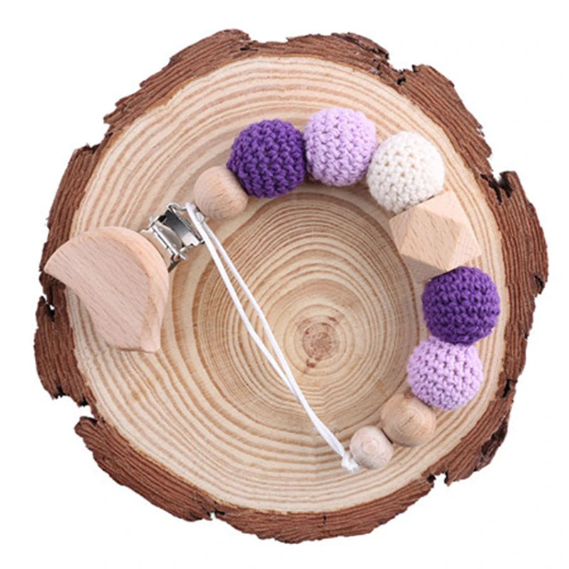Wooden Pacifier Holder