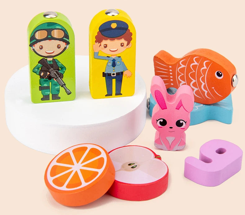 Busy Wooden Board Math Toys