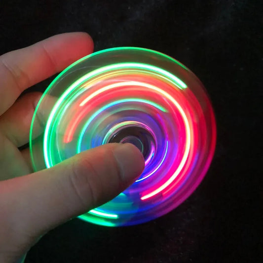 Spinner Fingertip with Colorful Light