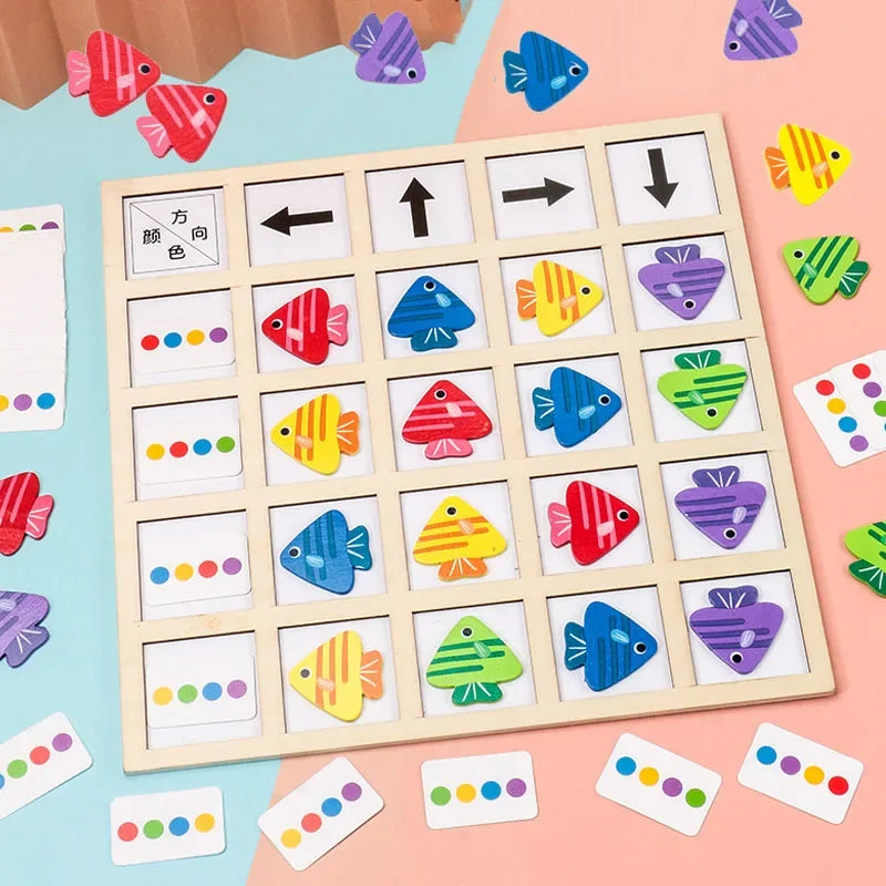 Montessori Wooden Logical Game