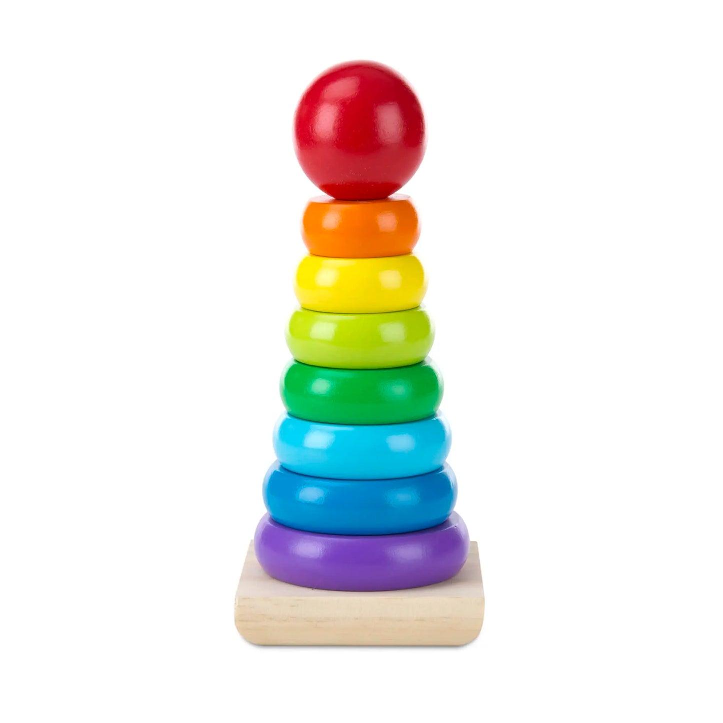 Wooden Rainbow Tower