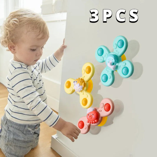 Baby Bath Spinner Toys 3pcs
