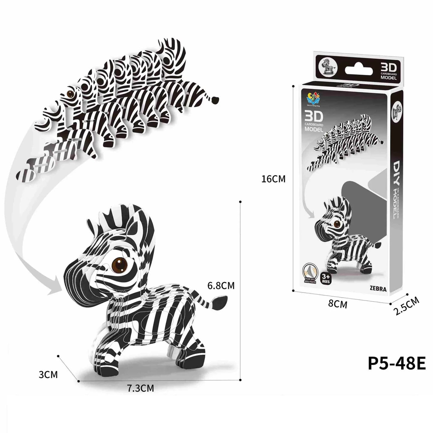 3D Puzzle Toys (variety)