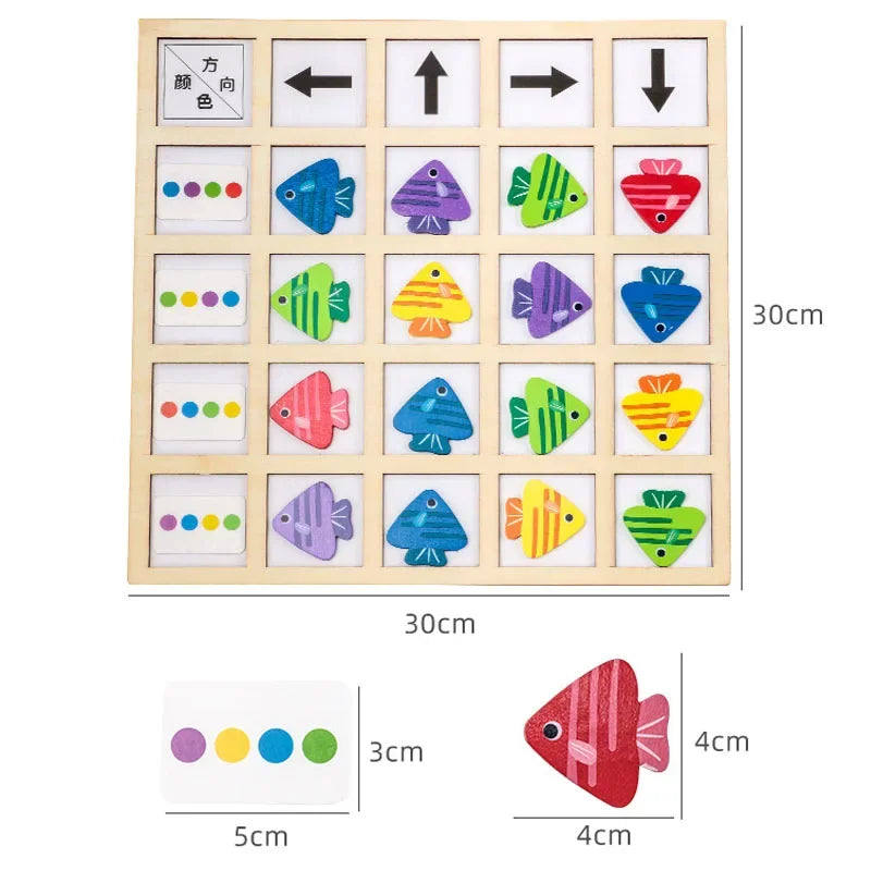 Montessori Wooden Logical Game
