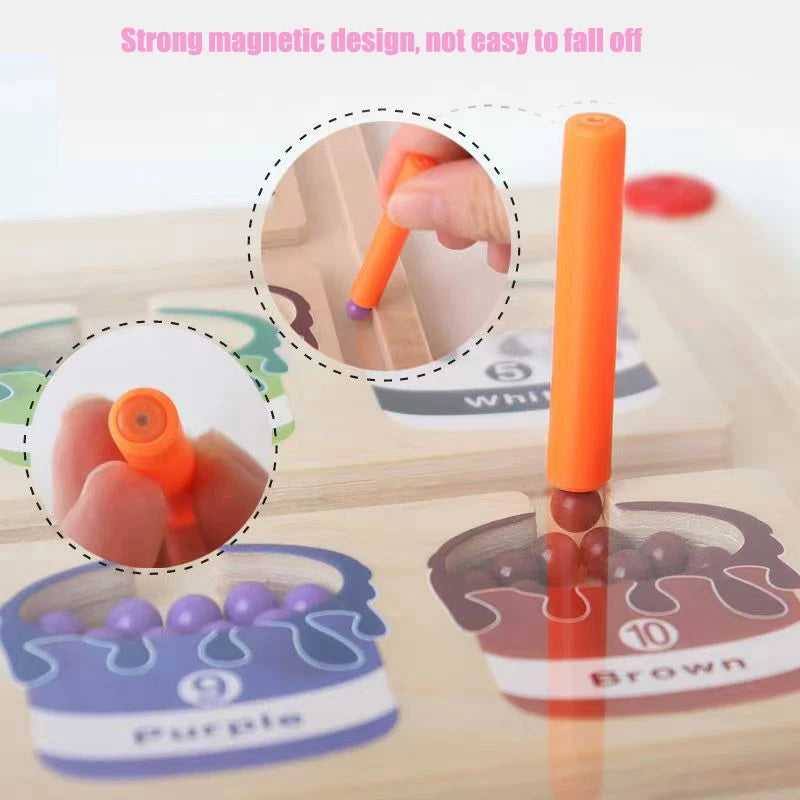 Counting Board with Magnetic Pen