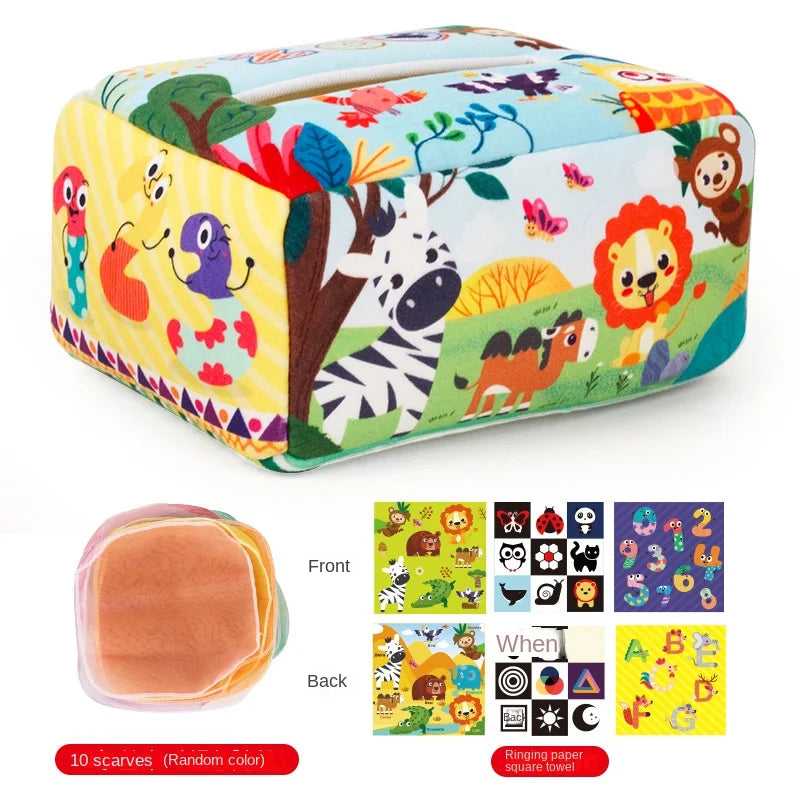 Baby Tissue Box Sensory Toy