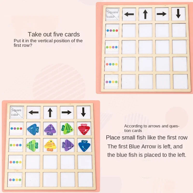 Montessori Wooden Logical Game