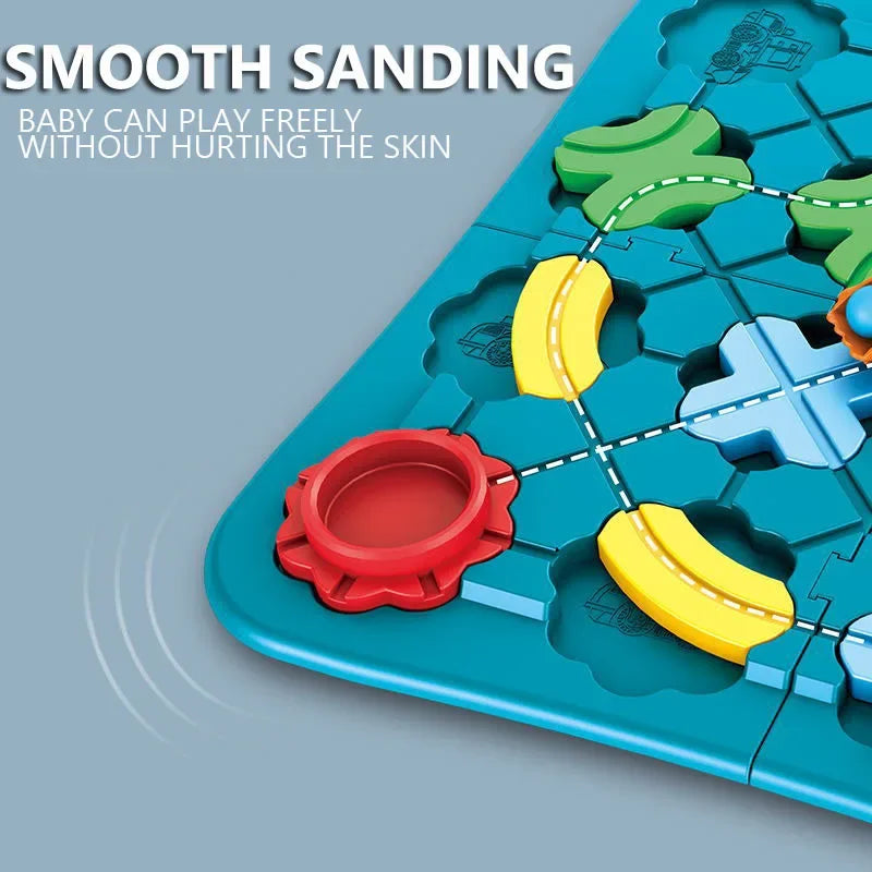 Road Maze Building Blocks Puzzle