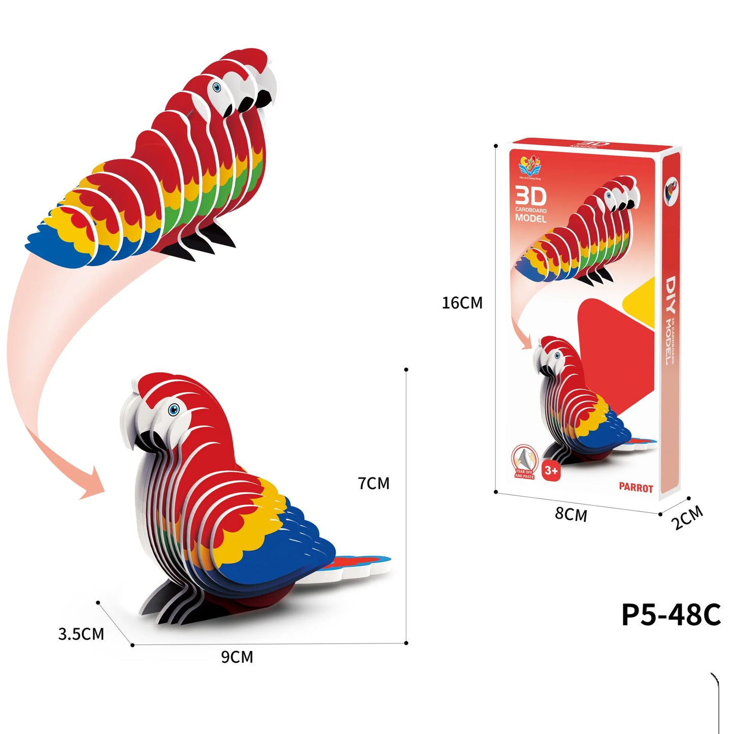 3D Puzzle Toys (variety)