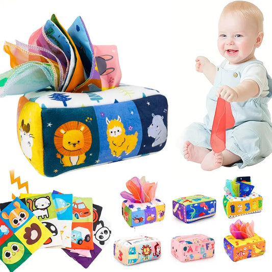 Baby Tissue Box Sensory Toy