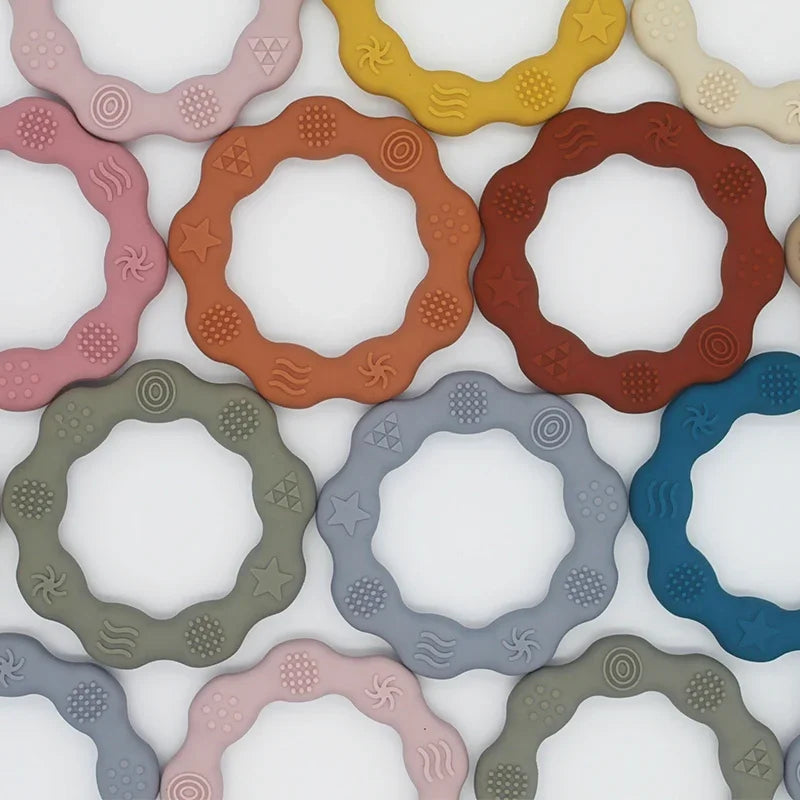 Baby silicone Teether BPA free