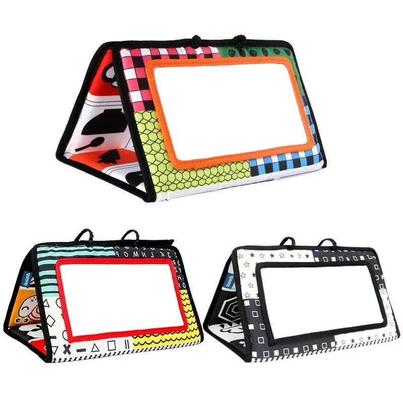 Baby Mirror Sensory Toy with Black and White pattern